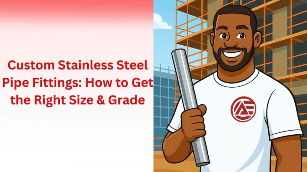 Custom Stainless Steel Pipe Fittings | Size & Grade Guide